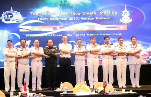 asean navies cooperate to protect marine environment