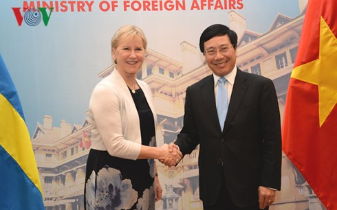 vietnam sweden agree to set up sectoral strategic partnerships