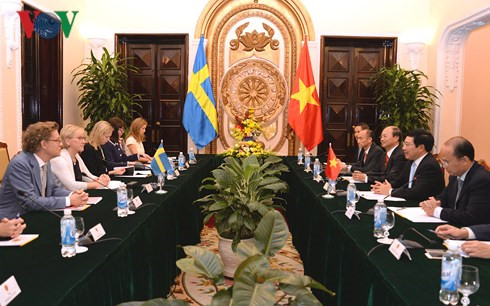 vietnam sweden agree to set up sectoral strategic partnerships