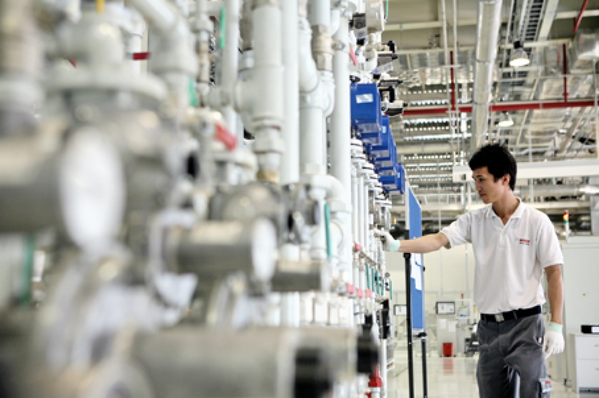 A Bosch - invested production line in Vietnam