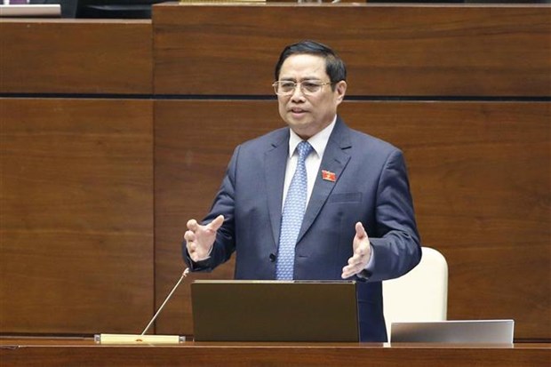 Prime Minister takes the floor at National Assembly’s Q&amp;A sessions hinh anh 1