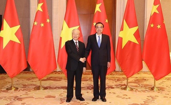 Vietnam prioritises development of ties with China: Party chief hinh anh 1
