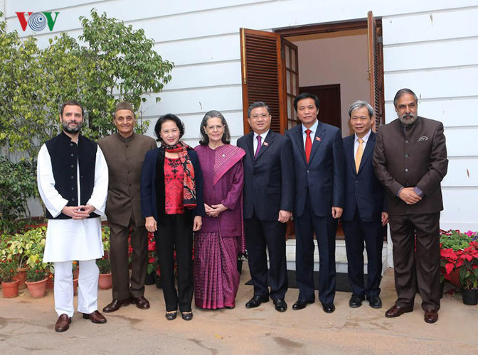 overview of na leaders visit to india