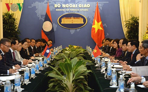 vietnam laos exchange two import legal documents on border issues