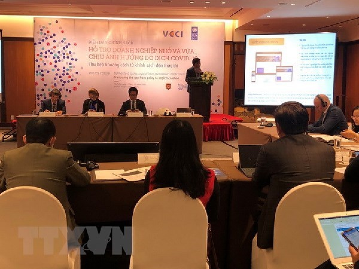 The forum is organised by the VCCI and UNDP in Hanoi on December 8