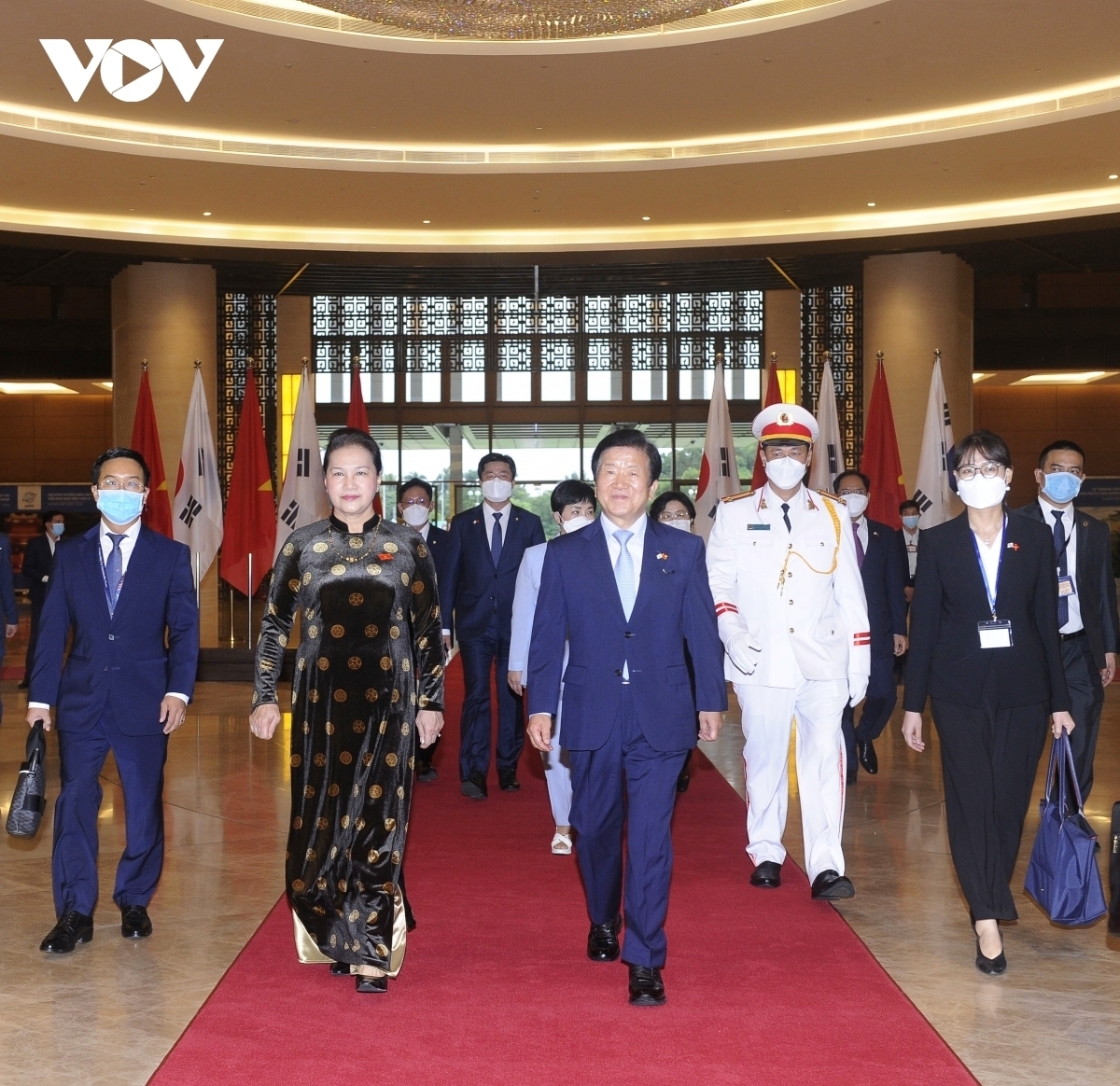 Speaker of the National Assembly of the Republic of Korea Park Byeong-Seug, alongside his wife and senior delegation pay a visit to Vietnam from October 31 to November 4 at the invitation of National Assembly Chairwoman Nguyen Thi Kim Ngan.