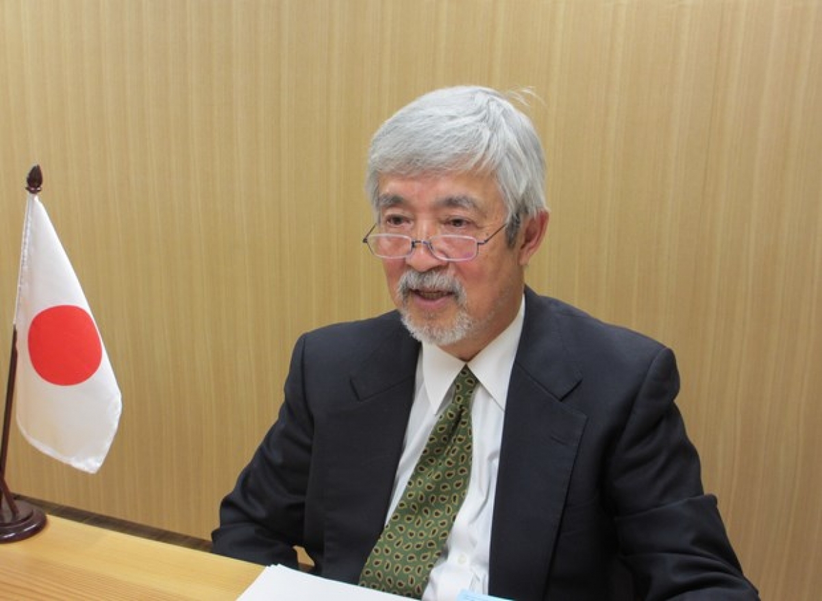Director of the Vietnam Economic Research Institute Hiroyuki Moribe  (Photo: VNA)