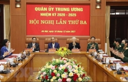 Party chief chairs third meeting of Central Military Commission