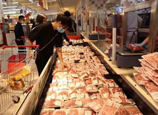 Vietnam spends nearly 190 million USD on importing pork in ten months hinh anh 1