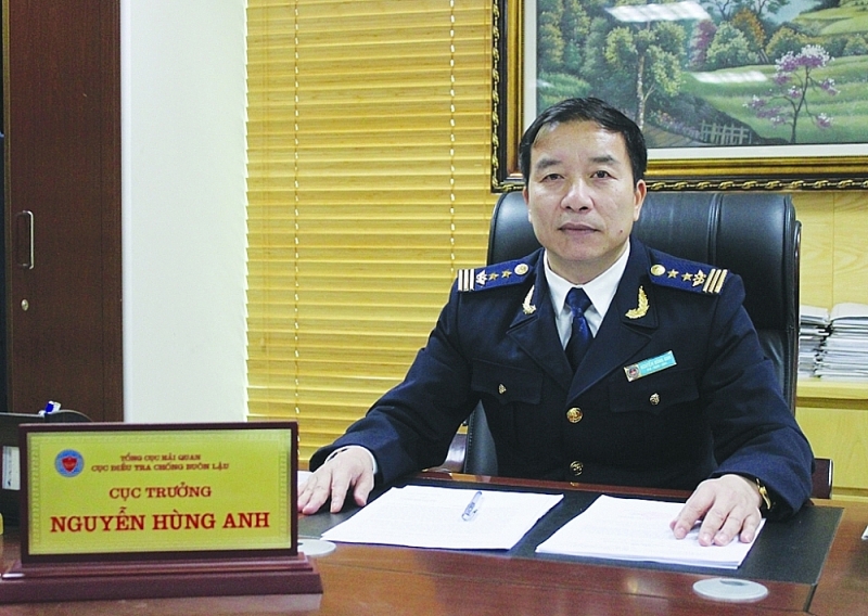 Director of the Anti-Smuggling and Investigation Department Nguyen Hung Anh 