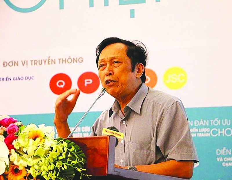 Assoc.Prof.Dr. Nguyen Van Nam, Chairman of the Council of the Institute for Brand Strategy and Competition.
