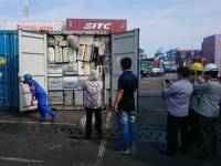 Prosecution for smuggling of consumer goods through Cat Lai port