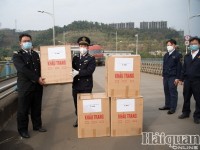 35,000 gauze masks provided to China by Vietnam Customs for corona prevention