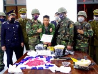 Ha Tinh Customs coordinate to seize large amount of drugs