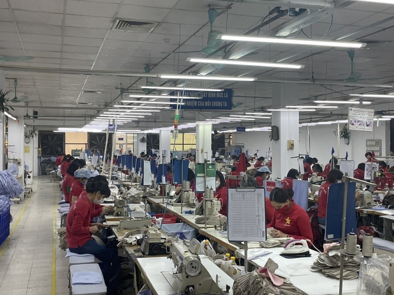 With the most positive scenario, textile and garment exports in 2022 may reach US$43.5 billion. Photo: Nguyen Thanh
