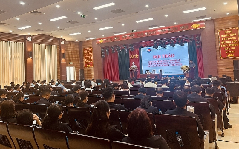 Scene of seminar. Photo: Phương Anh