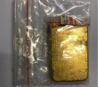 Discover gold bar hidden in personal luggage of Korean passenger