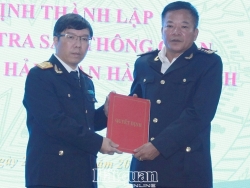Establishing post-clearance audit branch under Ha Nam Ninh Customs Department