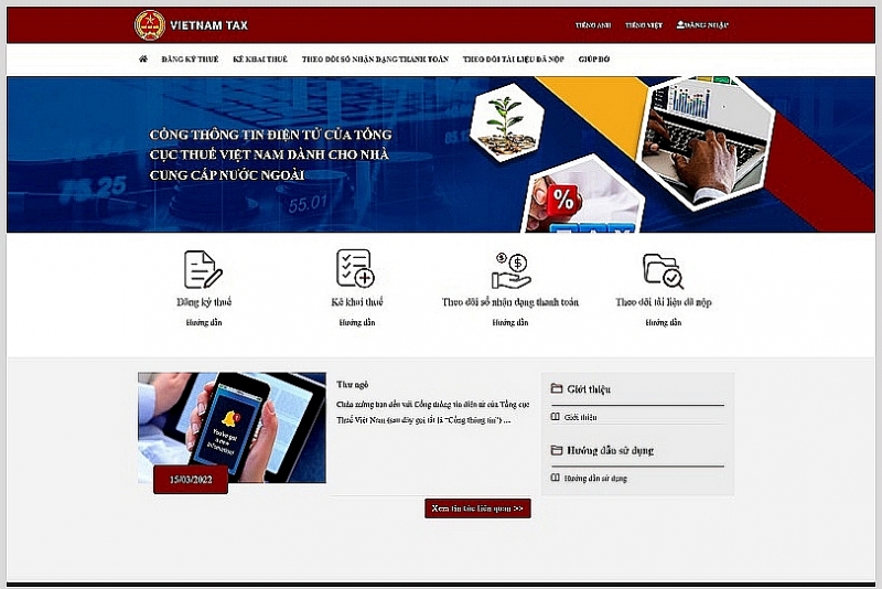 Overseas suppliers web portal is ready to launch