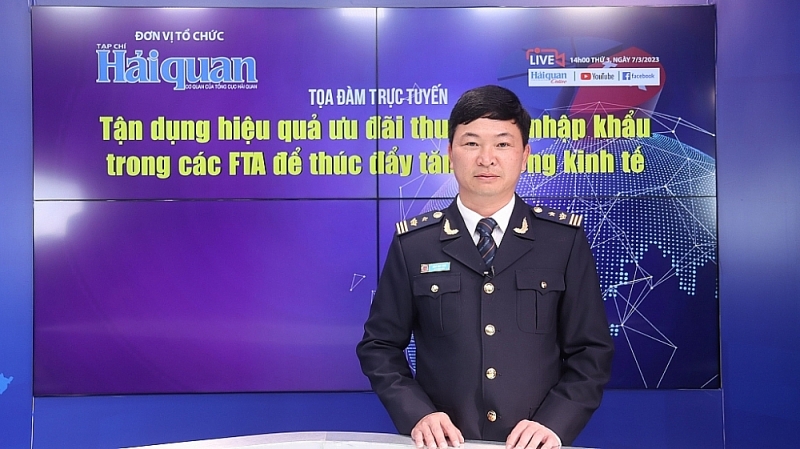 Mr Dao Duy Tam, Deputy Director of Customs Control and Supervision Department (General Department of Vietnam Customs)