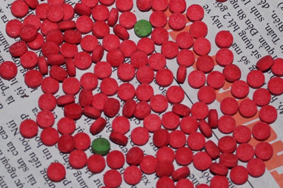 ha tinh customs collaborates to seize nearly 600 synthetic narcotics tablets