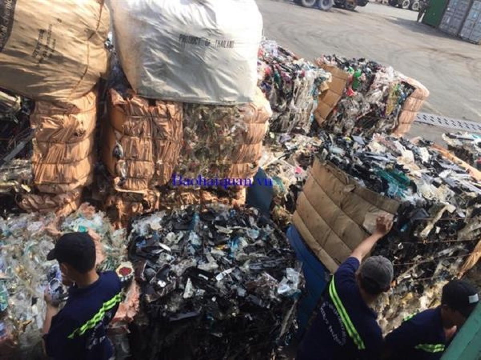force to re export more than 30 tons of electronics rubbish