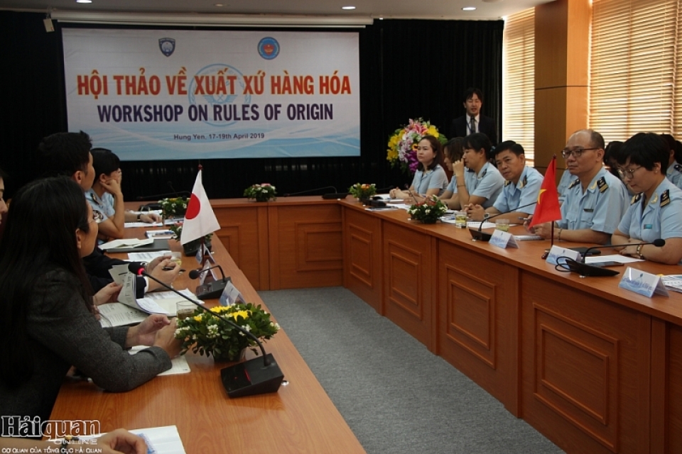 enhance the ability of tracing origin of goods for vietnam customs officials