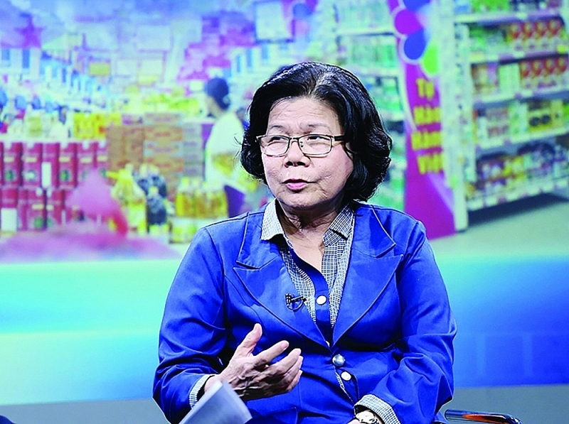 Mrs. Vu Kim Hanh, President of the Vietnam High Quality Goods Business Association