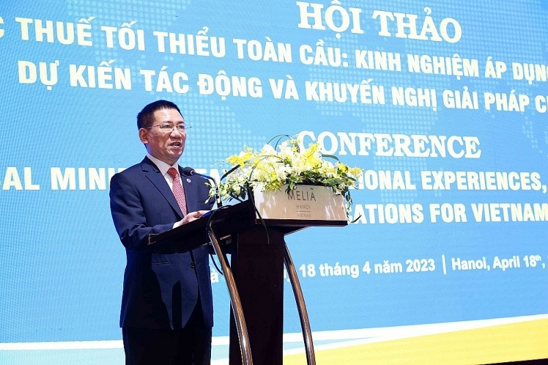 The Minister of Finance delivered the opening speech in the conference