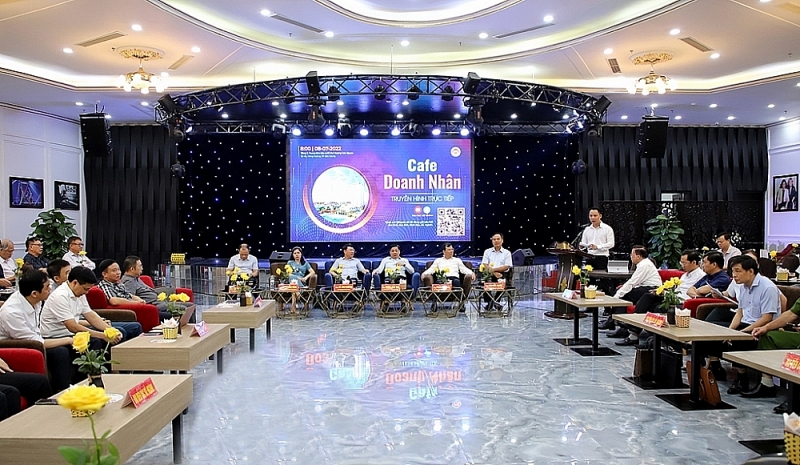 The Entrepreneur Coffee Program in Bac Giang province in the second quarter of 2022 connects provincial leaders and entrepreneurs from many local business fields.