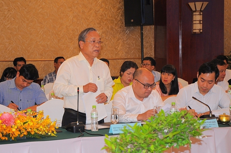 Mr. Nguyen Ngoc Nam, President of VFA spoke at the conference. Photo: N.H