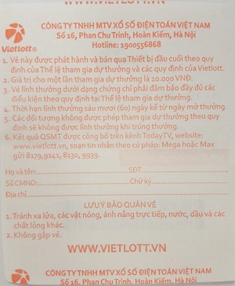 how to differentiate vietlott lottery ticket from fake ticket