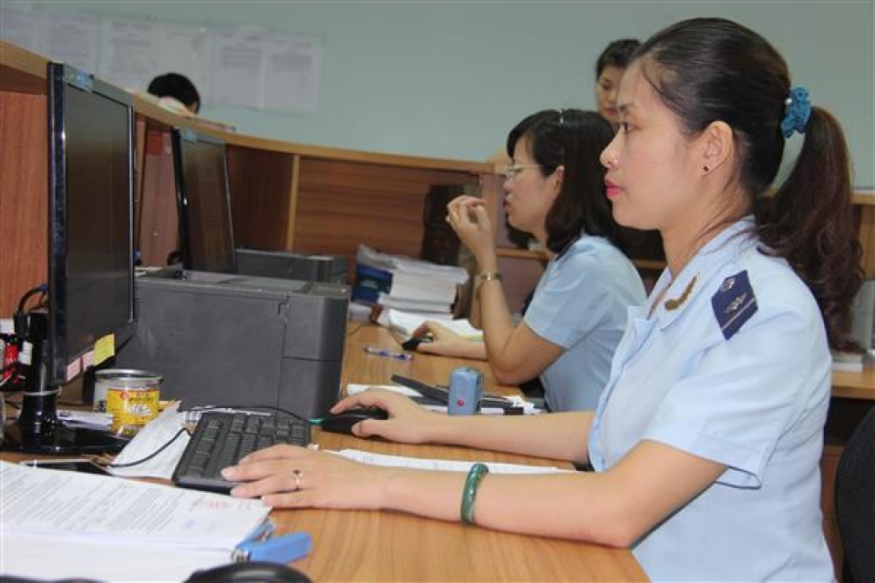 more than 97 of tax collection at hai phong customs is done by online