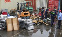 Seized a container of used machine at Cat Lai port