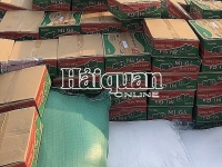 Lao Bao Customs prosecutes case of illegally transporting over 57 tonnes of rice