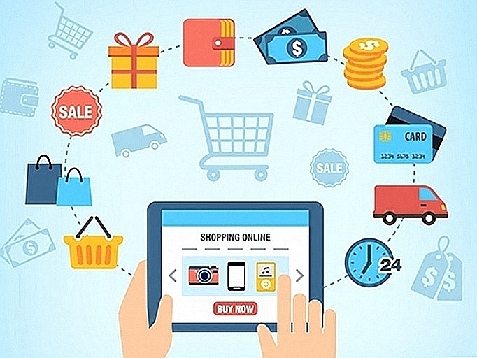 E-commerce is a development trend in Vietnam. Source: ST