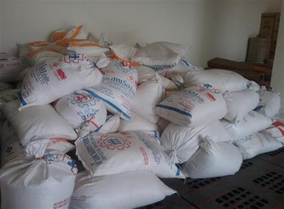 quang tri discover 8 tons of smuggled sugar