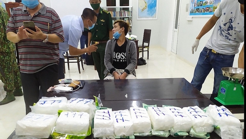 destroy large drug trafficking lines from cambodia to vietnam