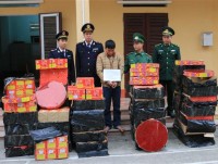 Customs and Border Denfense collaborate to seize 68 cases of smuggling narcotics and arrest 72 people