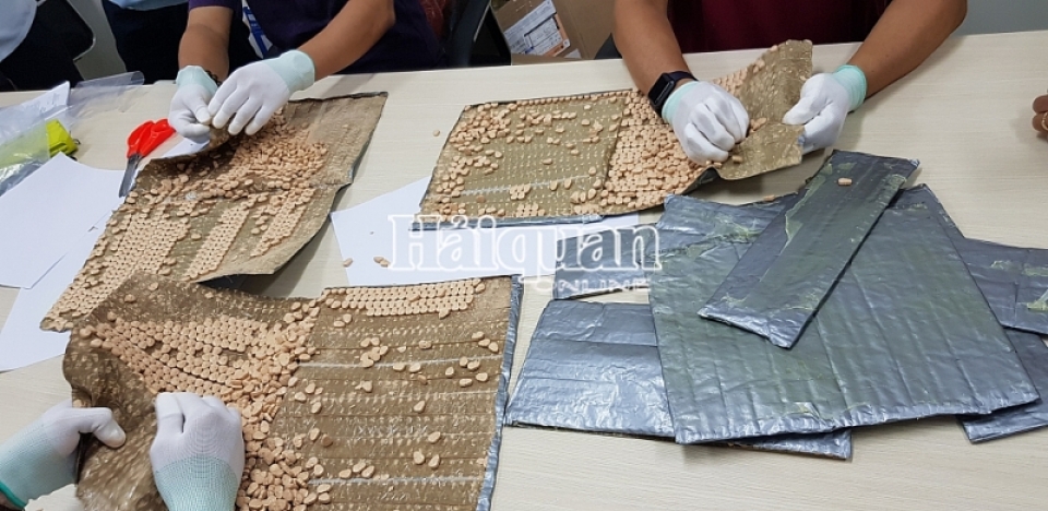 ho chi minh city customs discovers more postal items containing drugs