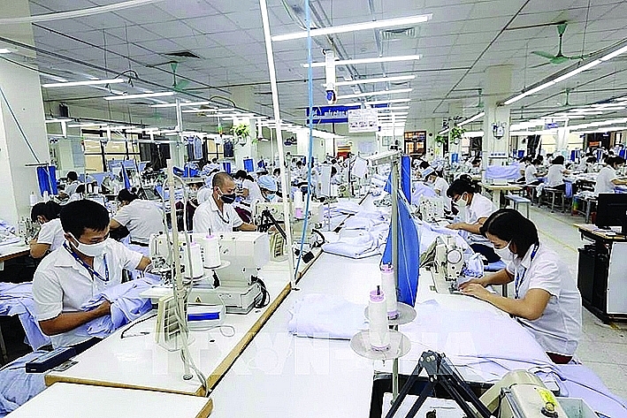 Production of textiles and garments at Garment Corporation 10. Photo: ST