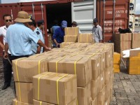 Hiep Phuoc Customs detected smuggled Chinese shipments  of more than 1 billion VND