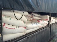 Long An: Seized nearly 9 tons of contraband sugar