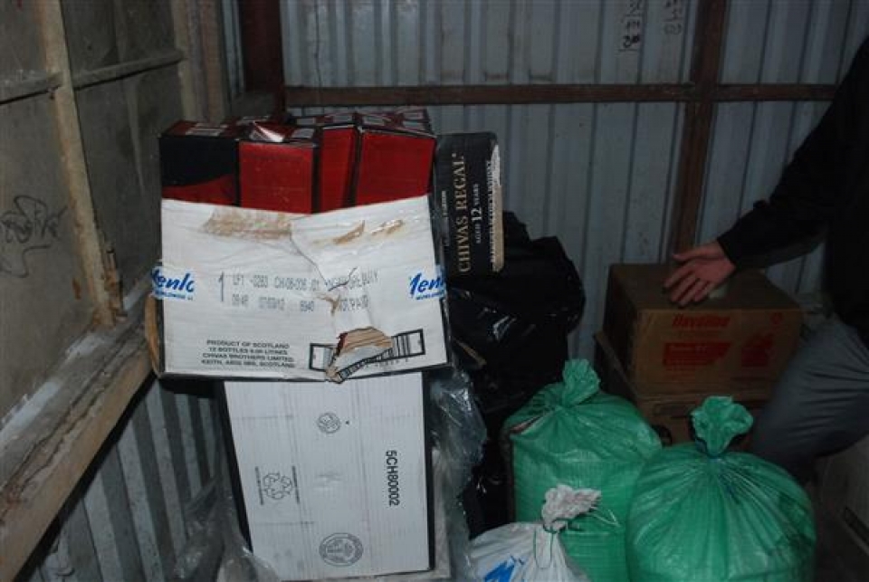 quang tri seize smuggled thailand goods
