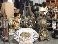 Discovering 2 shipments of used clocks, bases “under the cloak” imported furniture