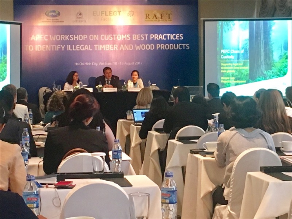 apec enhance the capacity for identifying illegal timber and wood products