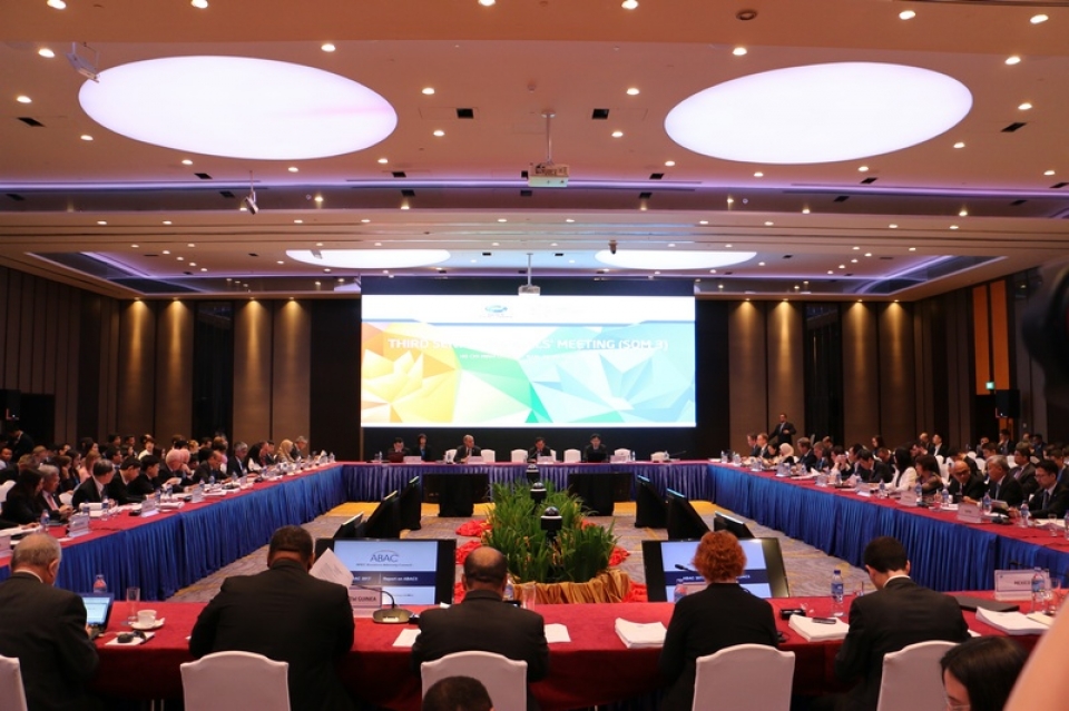 the third senior officials meeting som3 has openned in hcm city