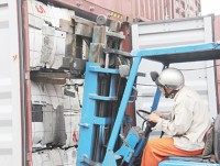 inspecting the environmental protection in the scrap import
