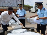 Mong Cai: Tens of containers of salted jellyfish are still in stores