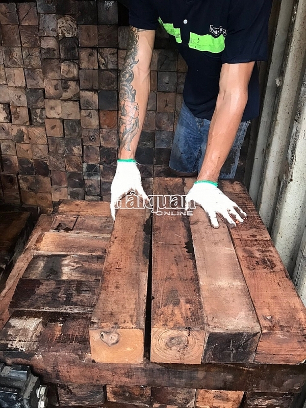 customs inspect 60 containers of smuggled woods